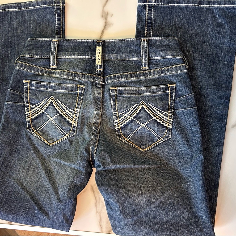 Ariat Women's Blue Boot Cut Jeans